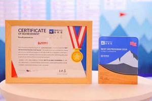 喜报！平博pingbo（中国）集团荣膺“2024极帜奖—最佳人力资源管理项目”奖